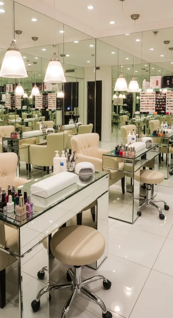 Small Nail Salon Ideas