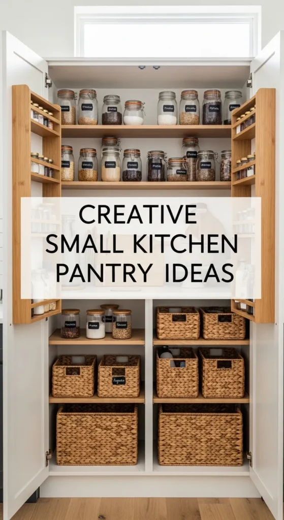small kitchen pantry ideas