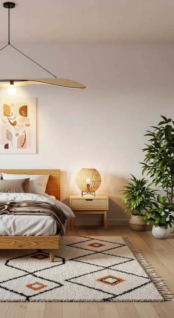 Japandi and Boho Bedroom Decor Ideas