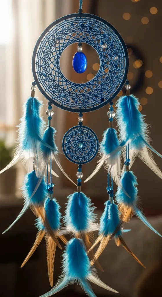 Blue Boho Bedroom Ideas