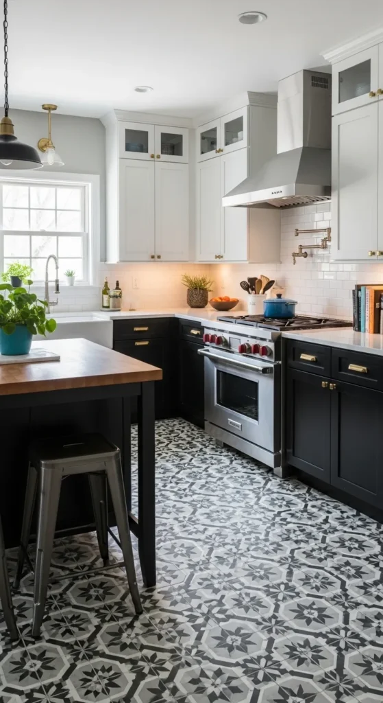 Black and White Kitchens