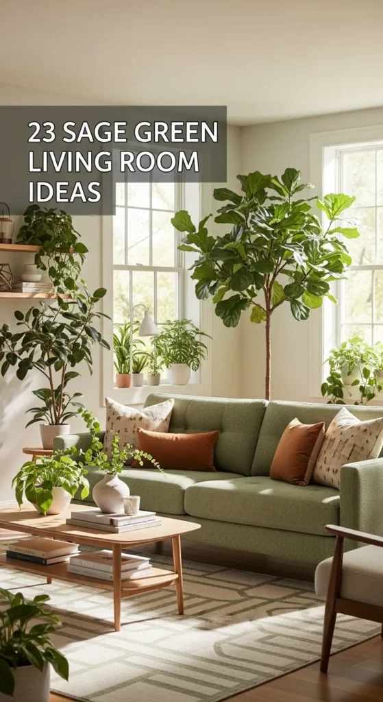 Sage Green Living Room