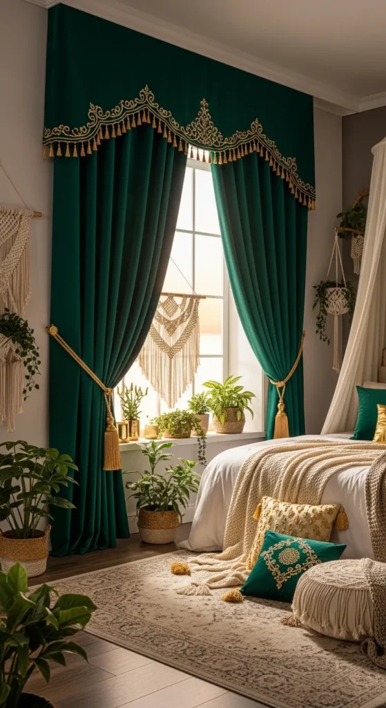 Boho Curtain Ideas