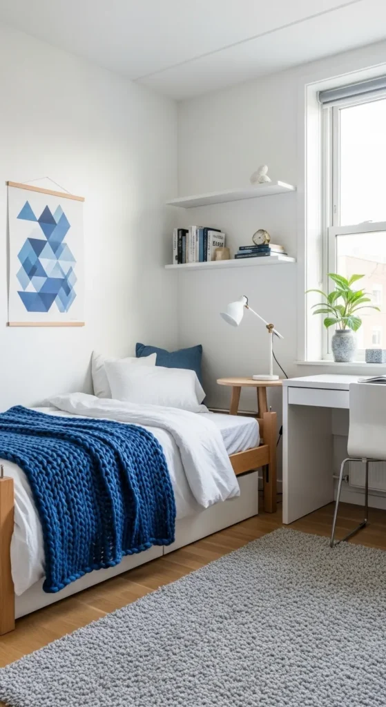 Blue Dorm Room Ideas