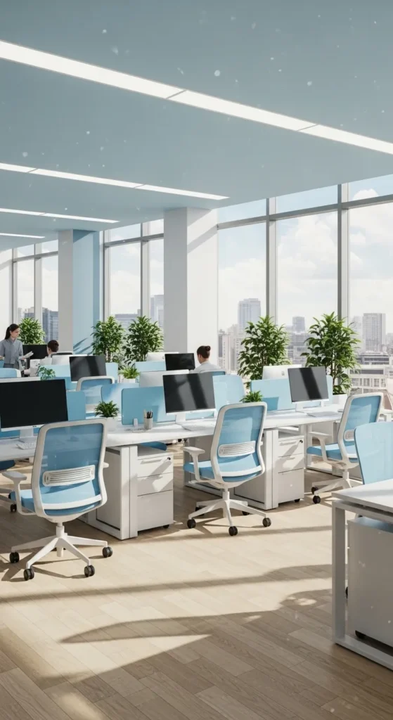 Blue Office Decor Ideas