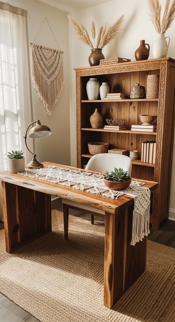 Boho Office Decor Ideas