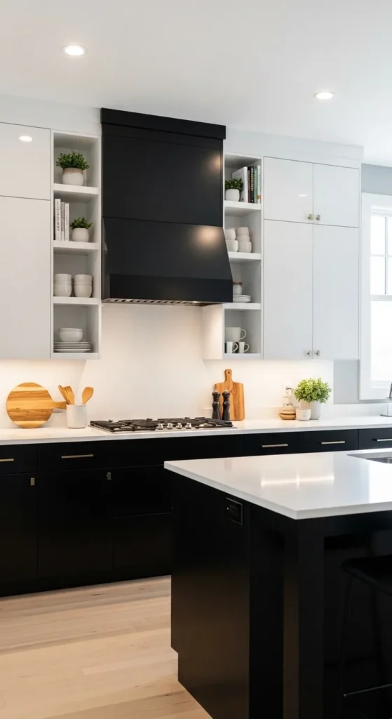 Black and White Kitchens