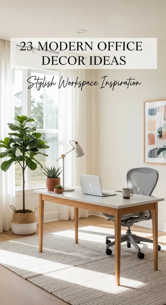 Modern Office Decor Ideas