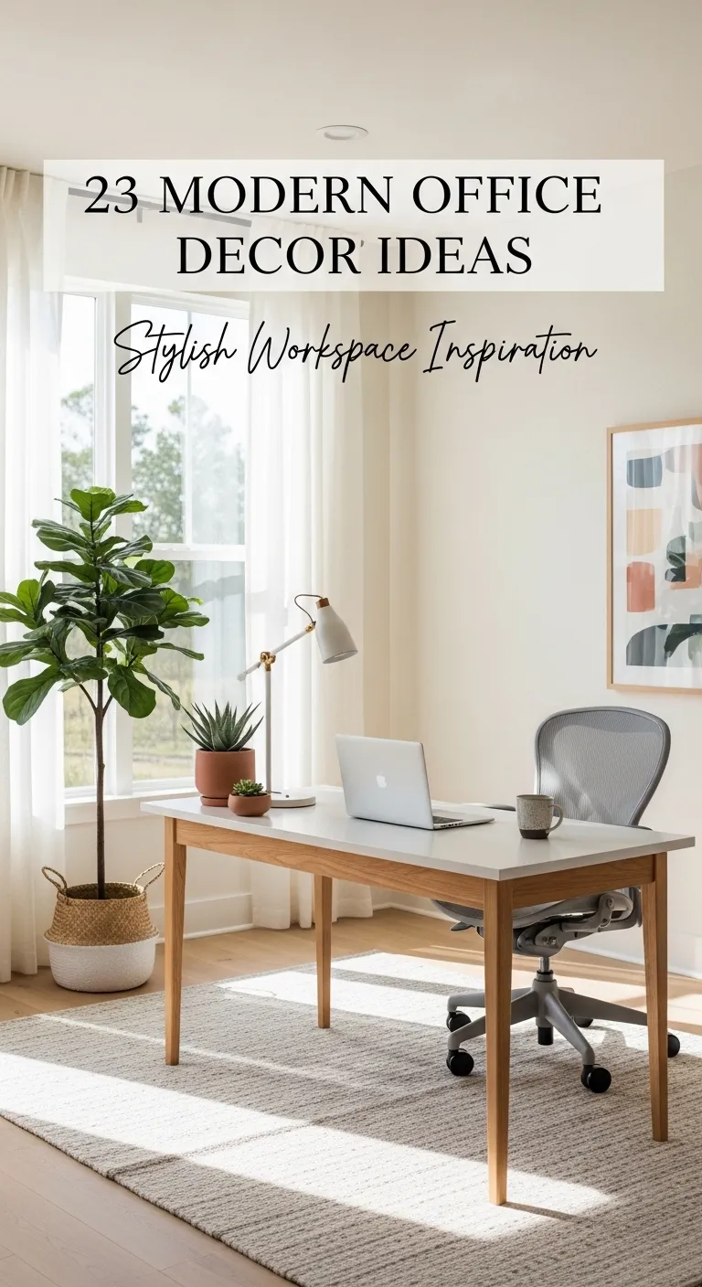 Modern Office Decor Ideas