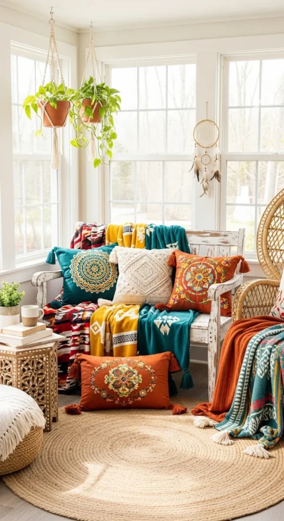 Boho Style Sunrooms