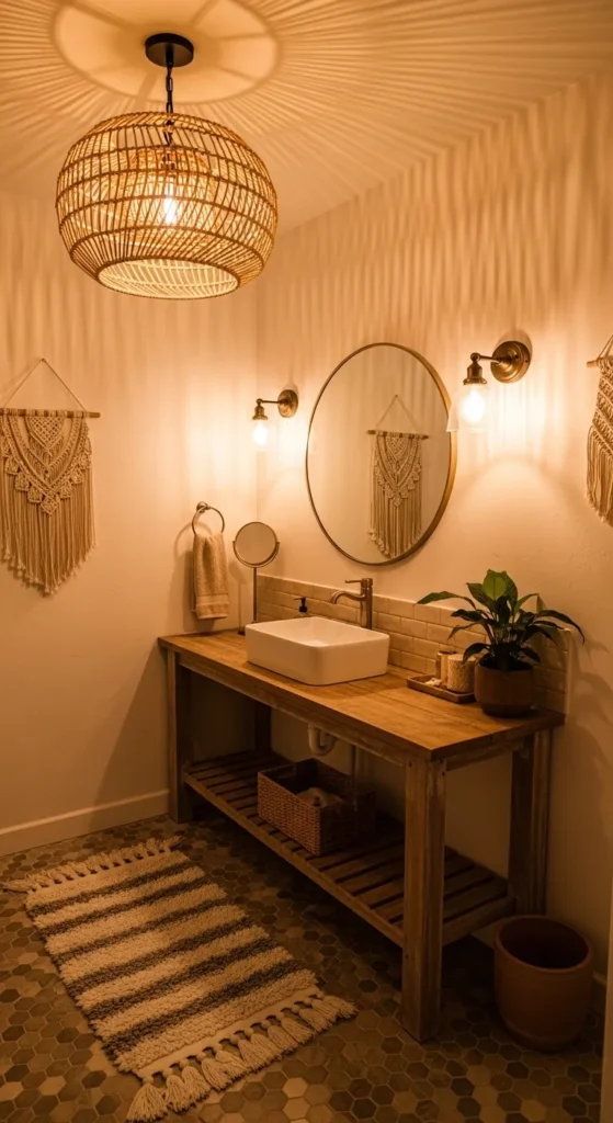 Boho Bathroom Ideas