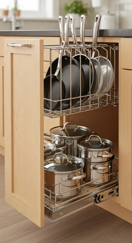 Kitchen Cabinet Space Savers
