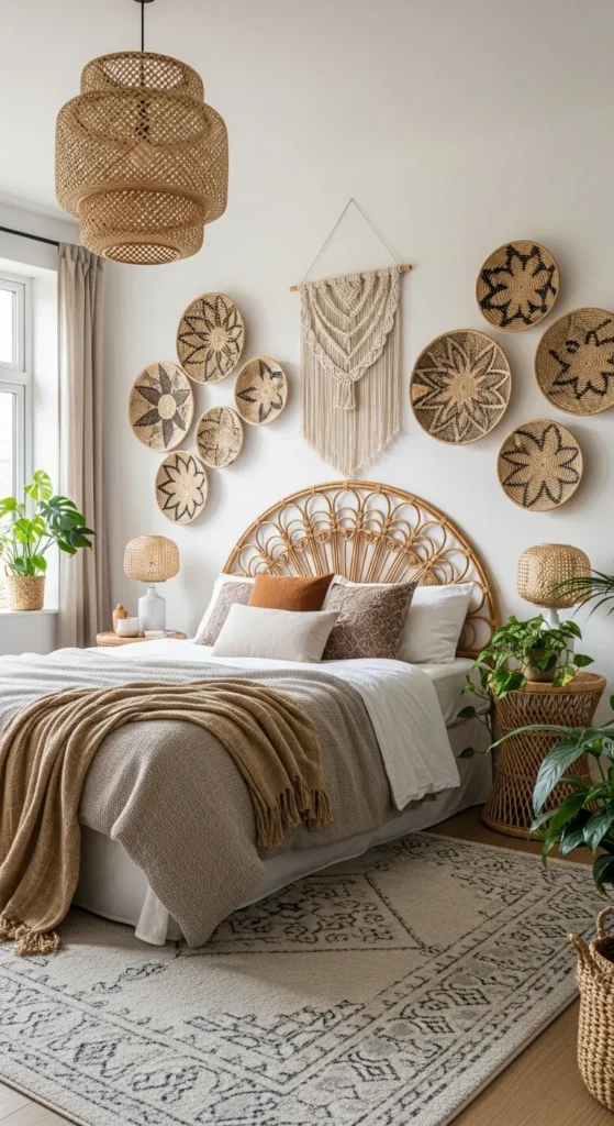  Boho Inspired Bedroom Wall Decor Ideas
