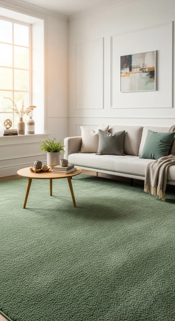 Sage Green Living Room