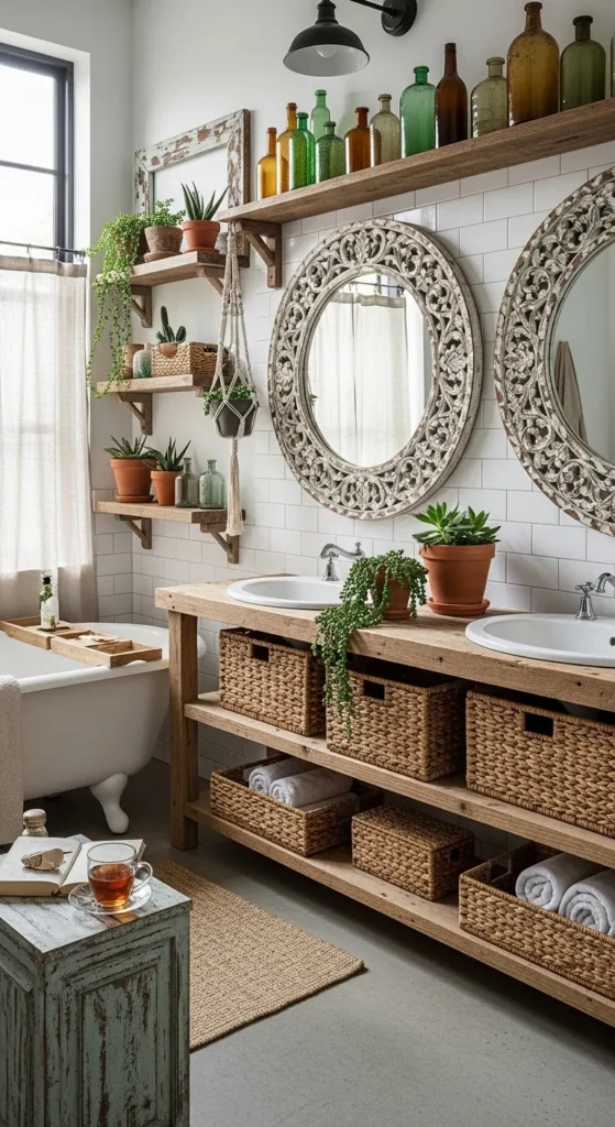 Boho Bathroom Ideas