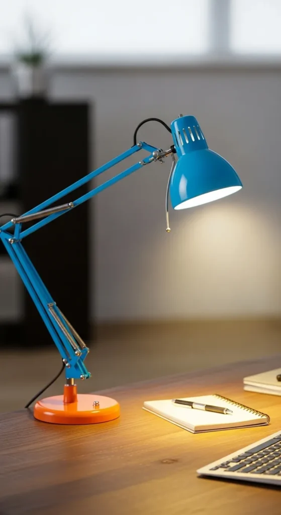 Vibrant Home Office Decor