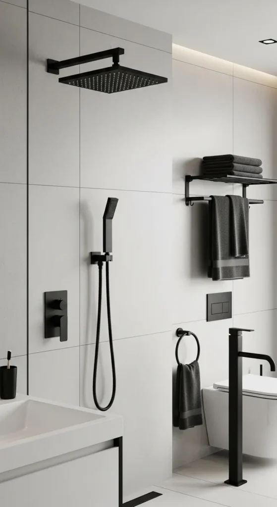 Black Bathroom Decor Ideas
