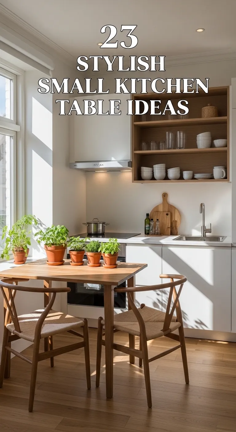 Small Kitchen Table Ideas