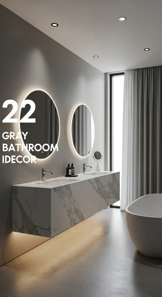 Gray Bathroom Decor Ideas
