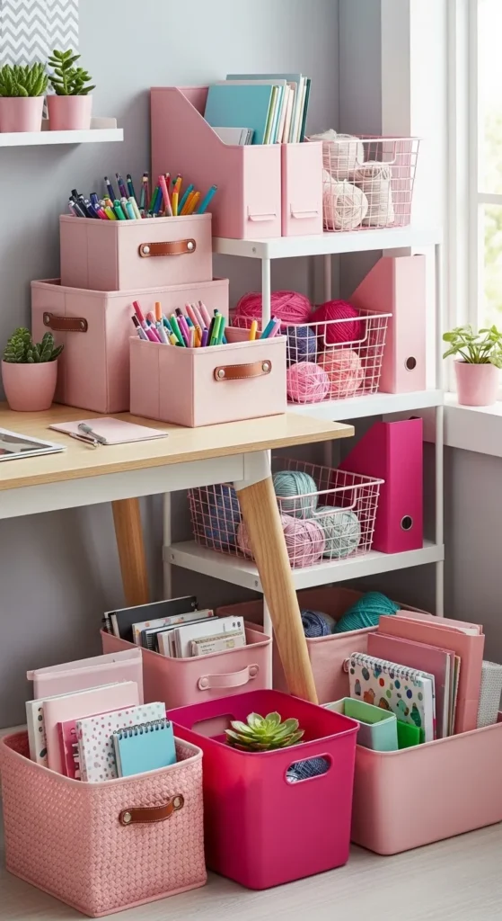 Pink Office Decor Ideas