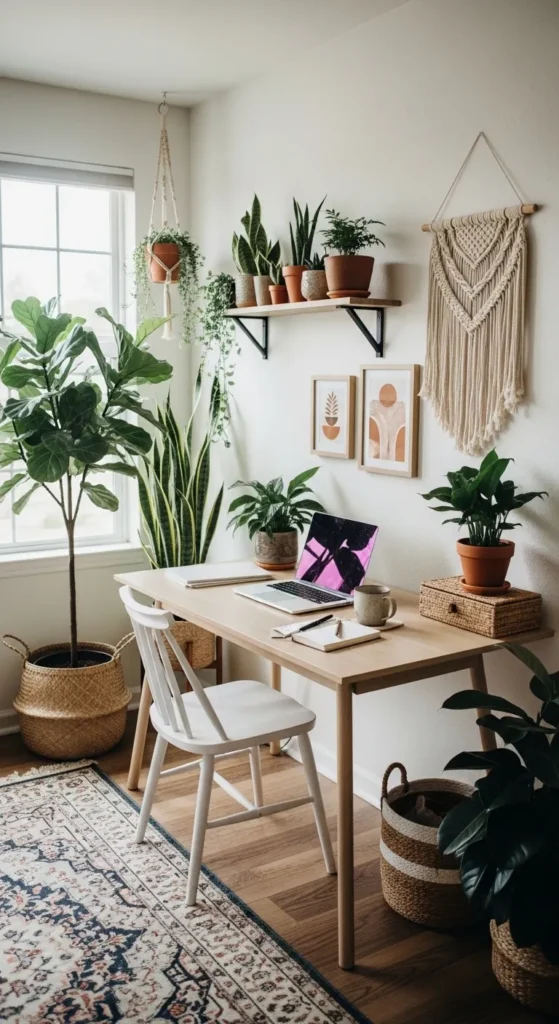 Boho Office Decor Ideas