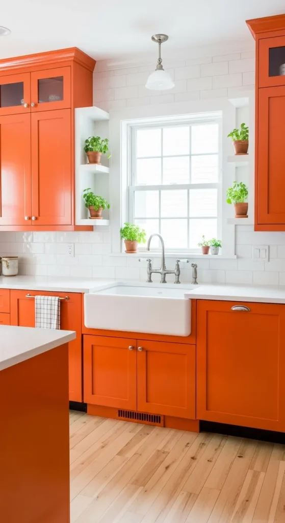 Colorful Kitchen Cabinets