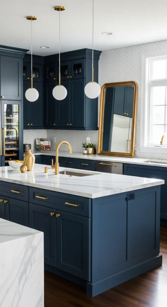 Colorful Kitchen Cabinets