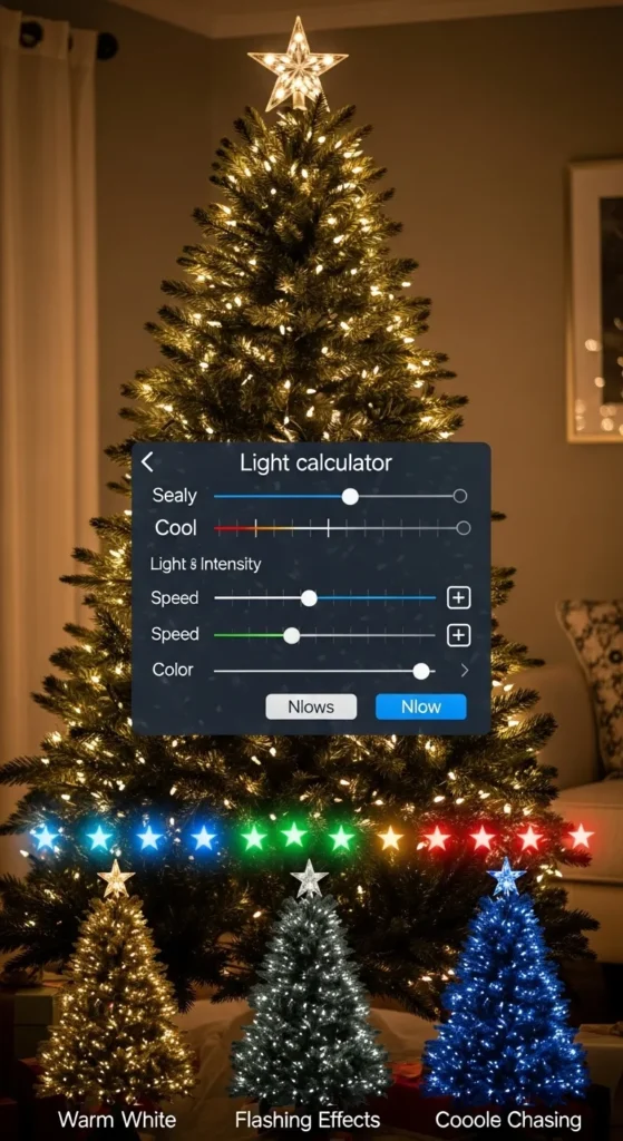 Christmas Tree Light Calculator