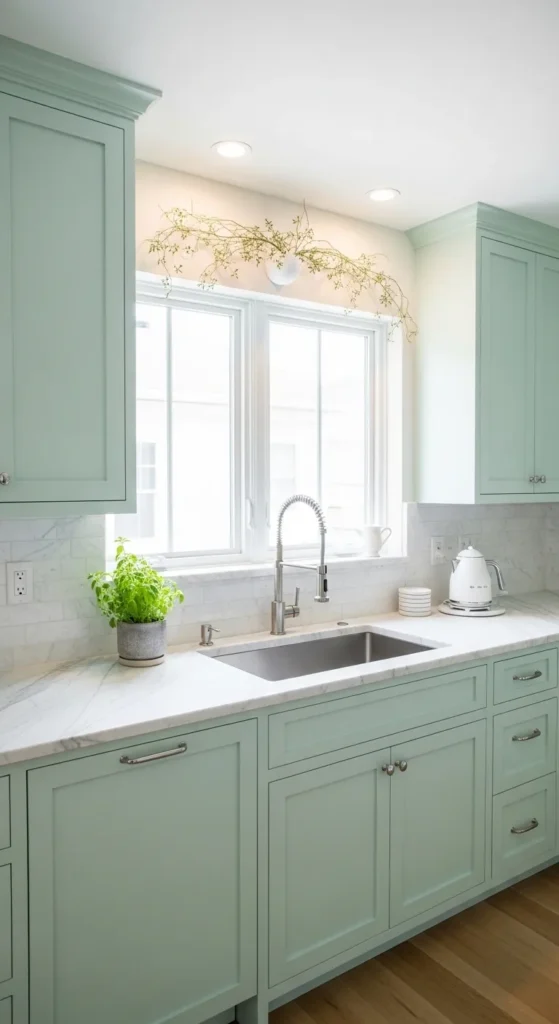 Colorful Kitchen Cabinets