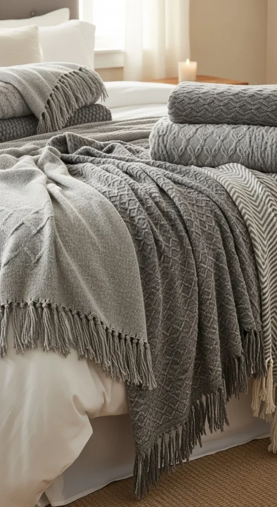 Grey Boho Bedroom Ideas 