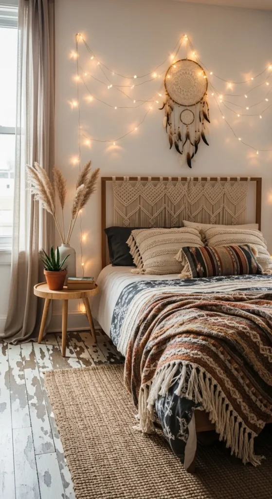  Boho Inspired Bedroom Wall Decor Ideas