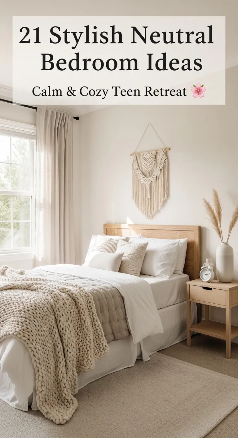 Neutral Bedroom Ideas