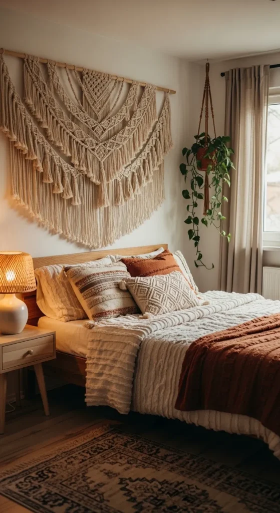  Boho Inspired Bedroom Wall Decor Ideas