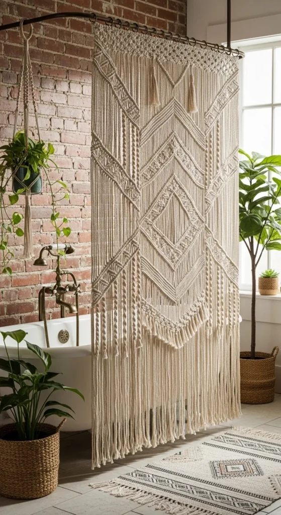 Vibrant Boho Bathroom Ideas