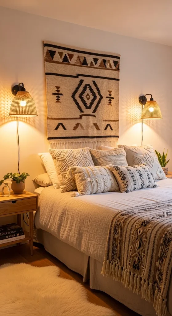 Boho Bedroom Lighting Ideas