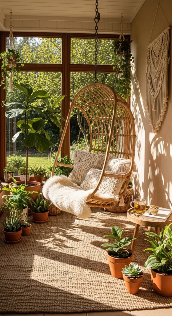 Boho Style Sunrooms