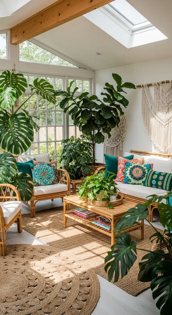 Boho Style Sunrooms