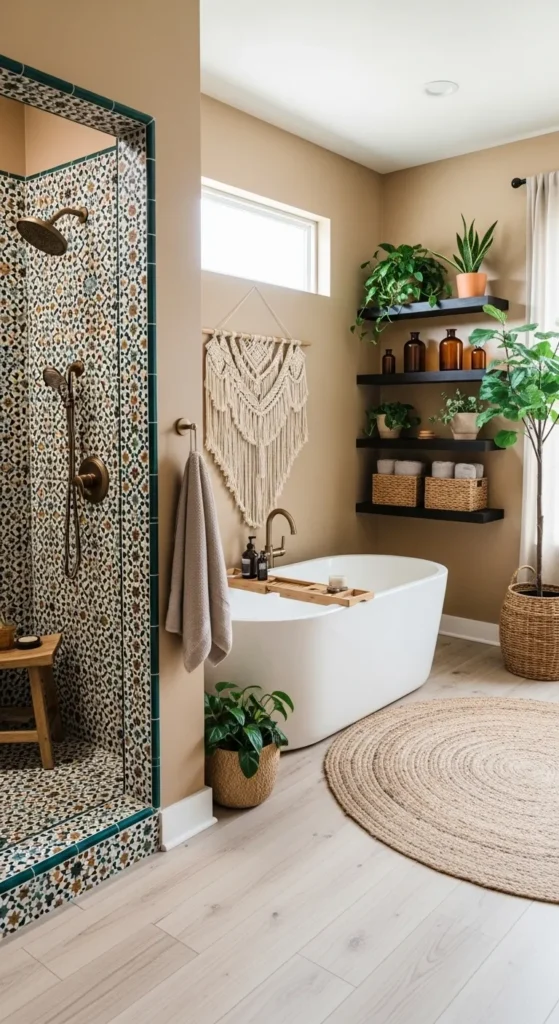 Boho Bathroom Ideas