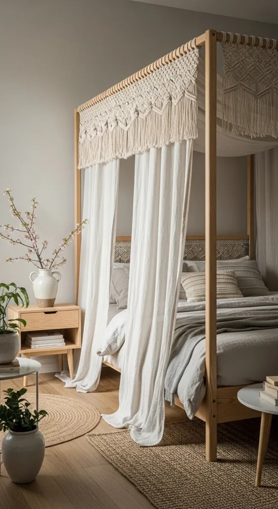Japandi and Boho Bedroom Decor Ideas