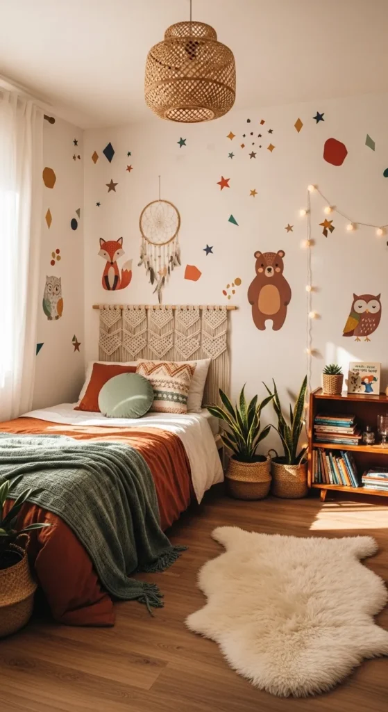 Boho Style Bedroom Ideas for Kids