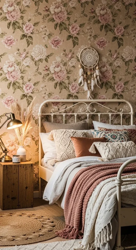 Boho Bedroom Accent Walls