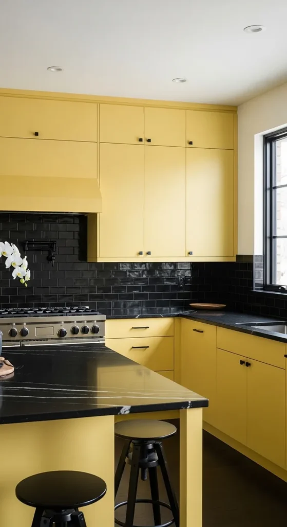 Yellow Kitchen Cabinet Ideas