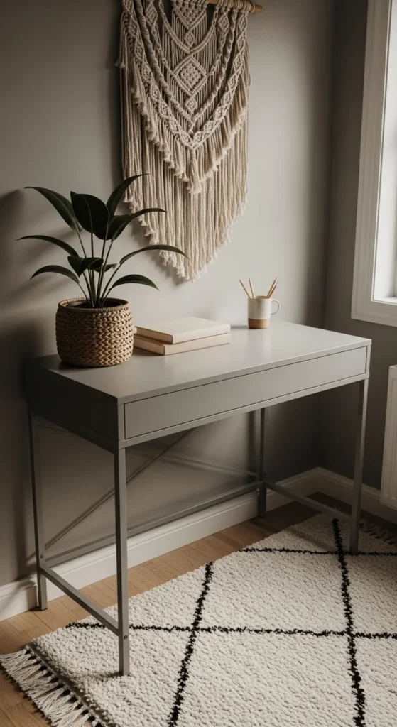 Grey Boho Bedroom Ideas