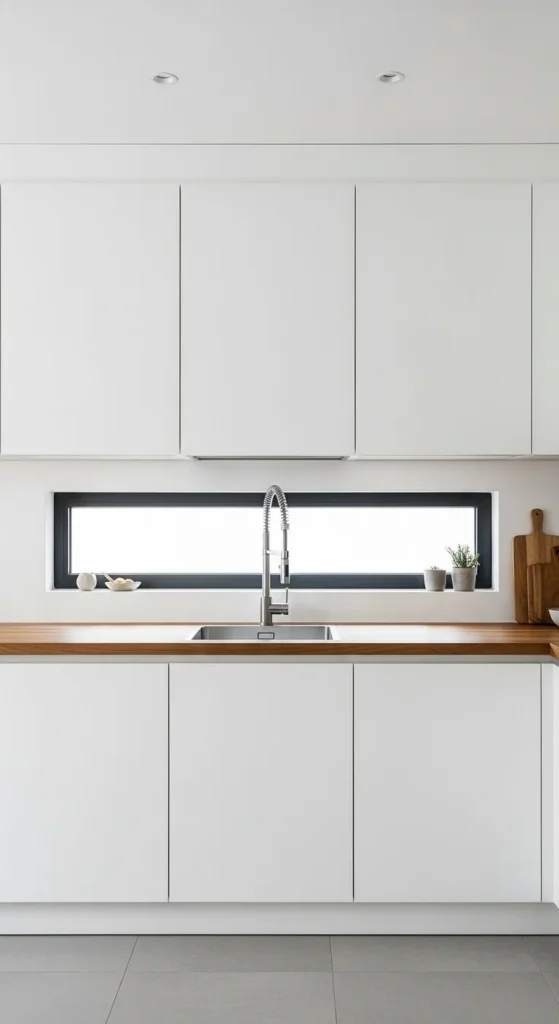 White and Wood Kitchen Styles