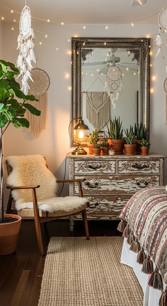 Boho Style Apartment Bedrooms