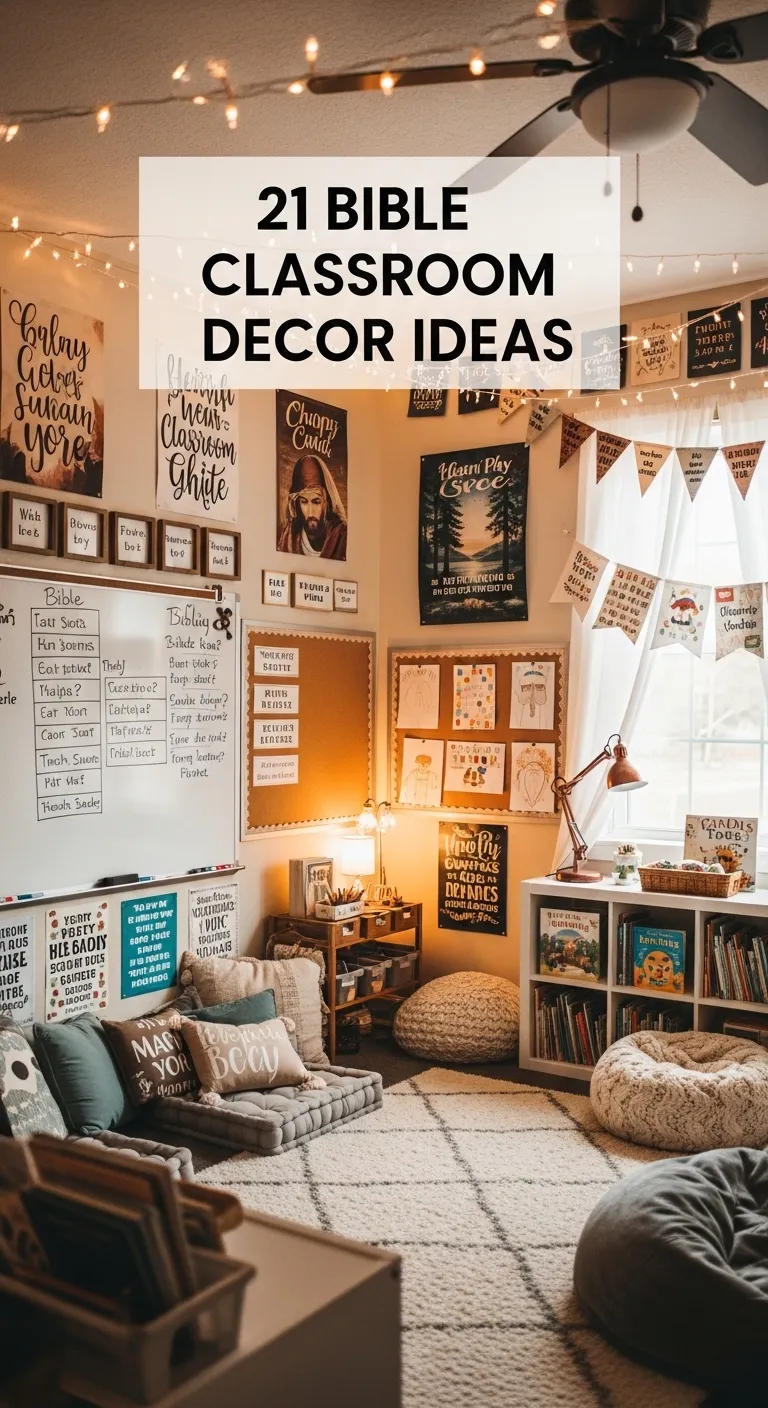 Bible Classroom Decor