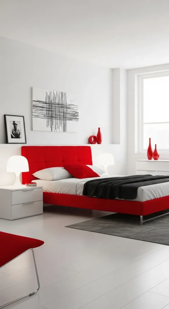 Red Bedroom Ideas