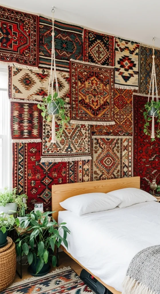 Boho Bedroom Accent Walls