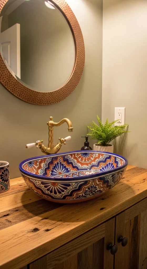Vibrant Boho Bathroom Ideas