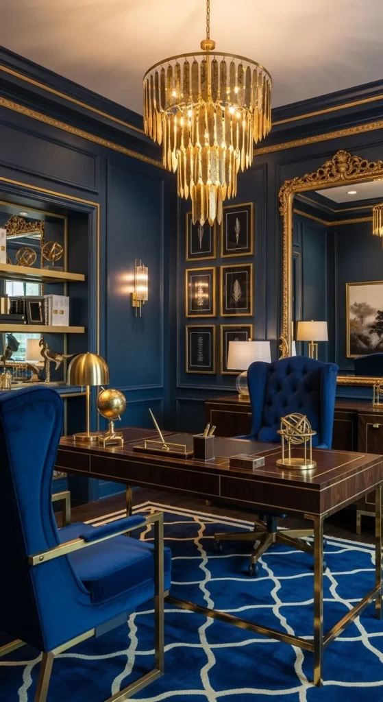 Blue Office Decor Ideas